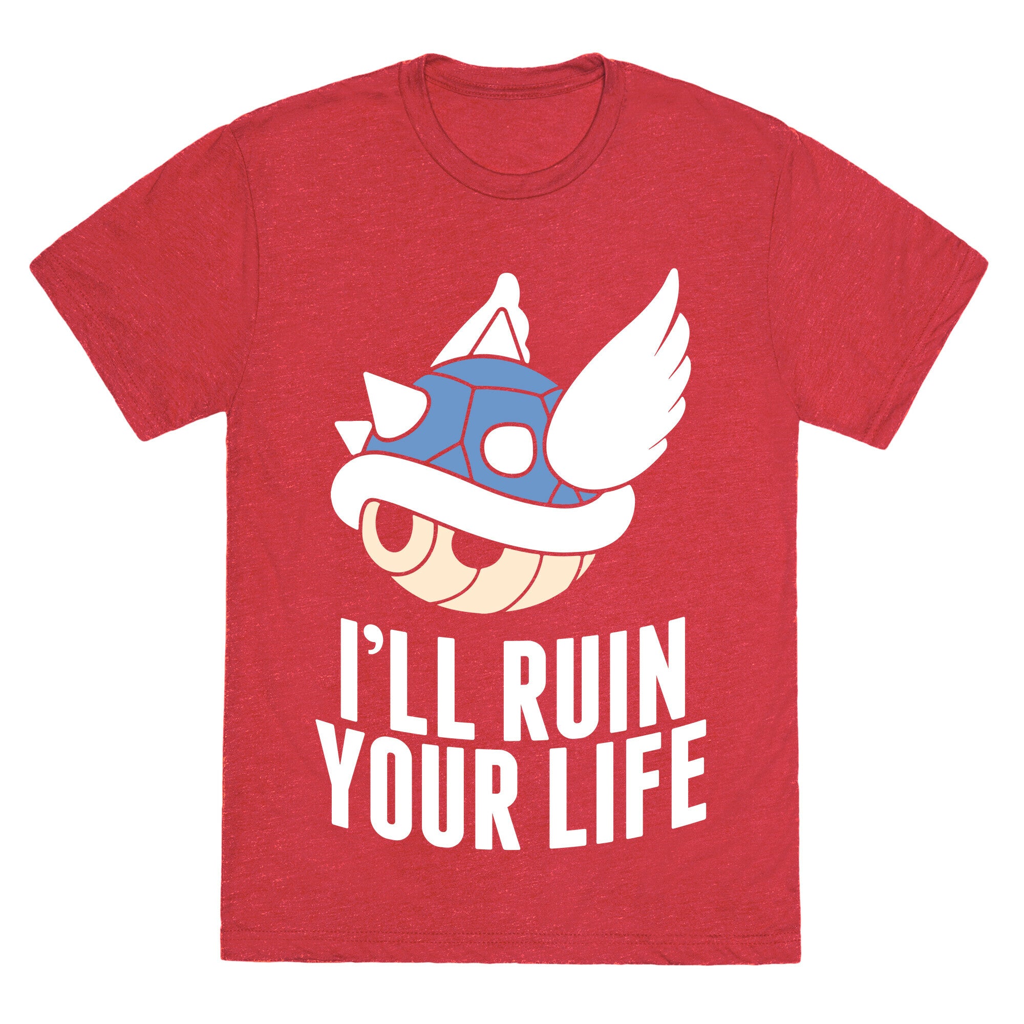 Blue Shell Will Ruin Your Life Unisex Triblend Tee